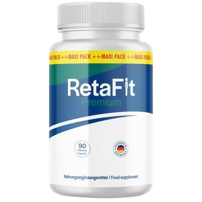 RetaFit Premium Nahrungsergänzungsmittel, 90 Kapseln